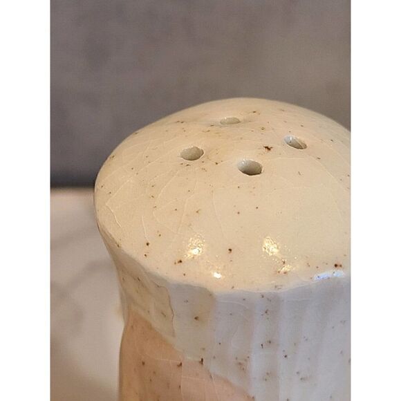 Mushroom Spoon or Tea Rest, Salt Pepper Shakers Retro Kitsch, Novelty Speckled - Picture 9 of 12